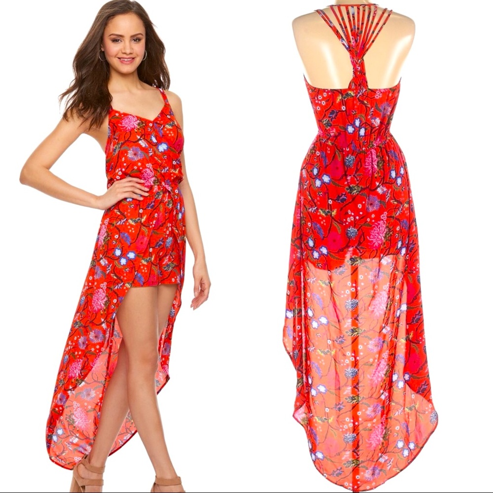 ❗️SOLD❗️Floral Romper Dress ❤️